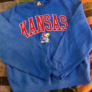 College Team Sweatshirt - Univ. Of Kansas/Jayhawks